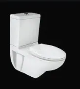 Providing and fixing white vitreous china extended wall mounting water closet of size 780x370x690 mm of approved shape including providing & fixing white vitreous china cistern with dual flush fitting, of flushing capacity 3 litre/6 litre (adjustable to 4 litre/8 litres), including seat cover, and cistern fittings, nuts, bolts and gasket etc complete