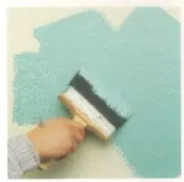 Distempering with oil bound washable distemper of approved brand and manufacture to give an even shade Old work (one or more coats)