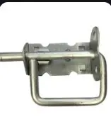 Providing and fixing 85x42 mm chromium plated brass pull bolt lock with necessary chromium plated brass screws, nuts, bolts and washers etc. complete