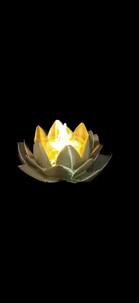 Golden Lotus TeaLight