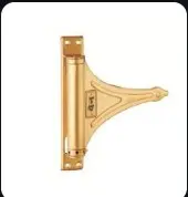 Providing and fixing bright finished brass helical door spring (superior quality).