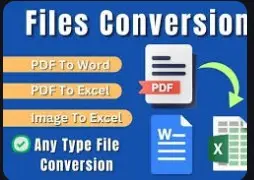 English Typing per page - Conversion pdf to Word format